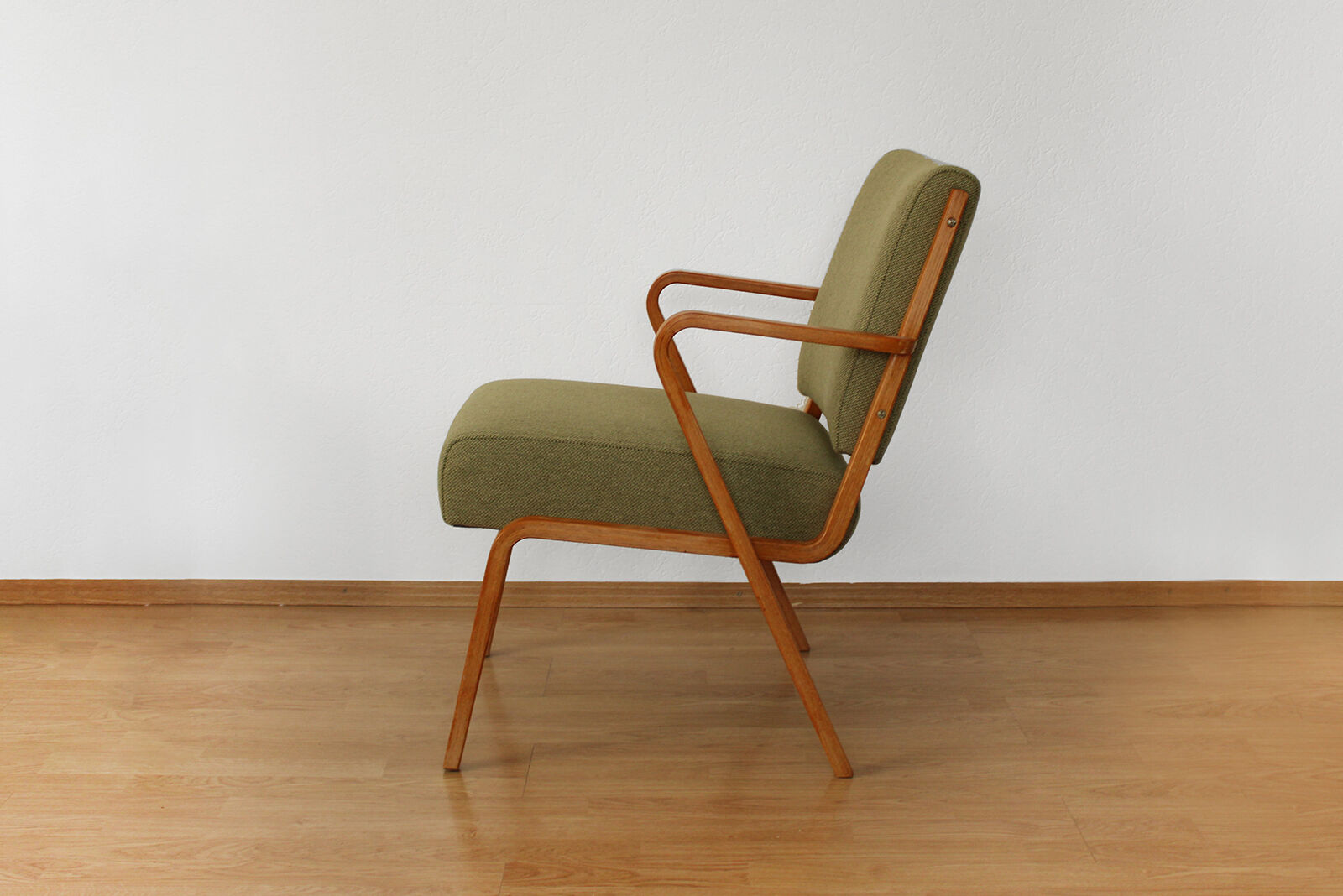 German Vintage Armchair Pair By Selman Selmanagic For Veb Deutsche Werkstätten Hellerau, 1960s