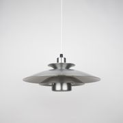 Pair of Danish vintage pendant lamps Volga by Kurt Wiborg, Jeka, 1980s