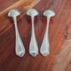 Christofle - Set of 3 table spoons in the Spatours model in silver-plated metal.