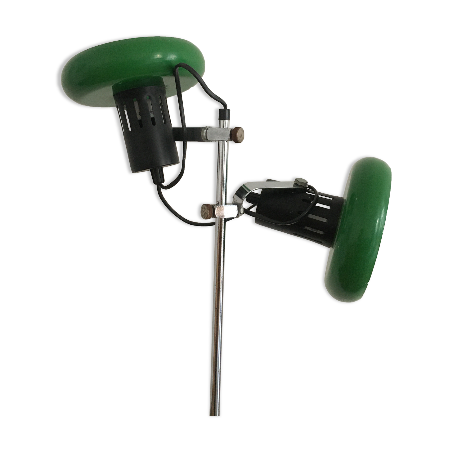 Floor lamp 2 green spots