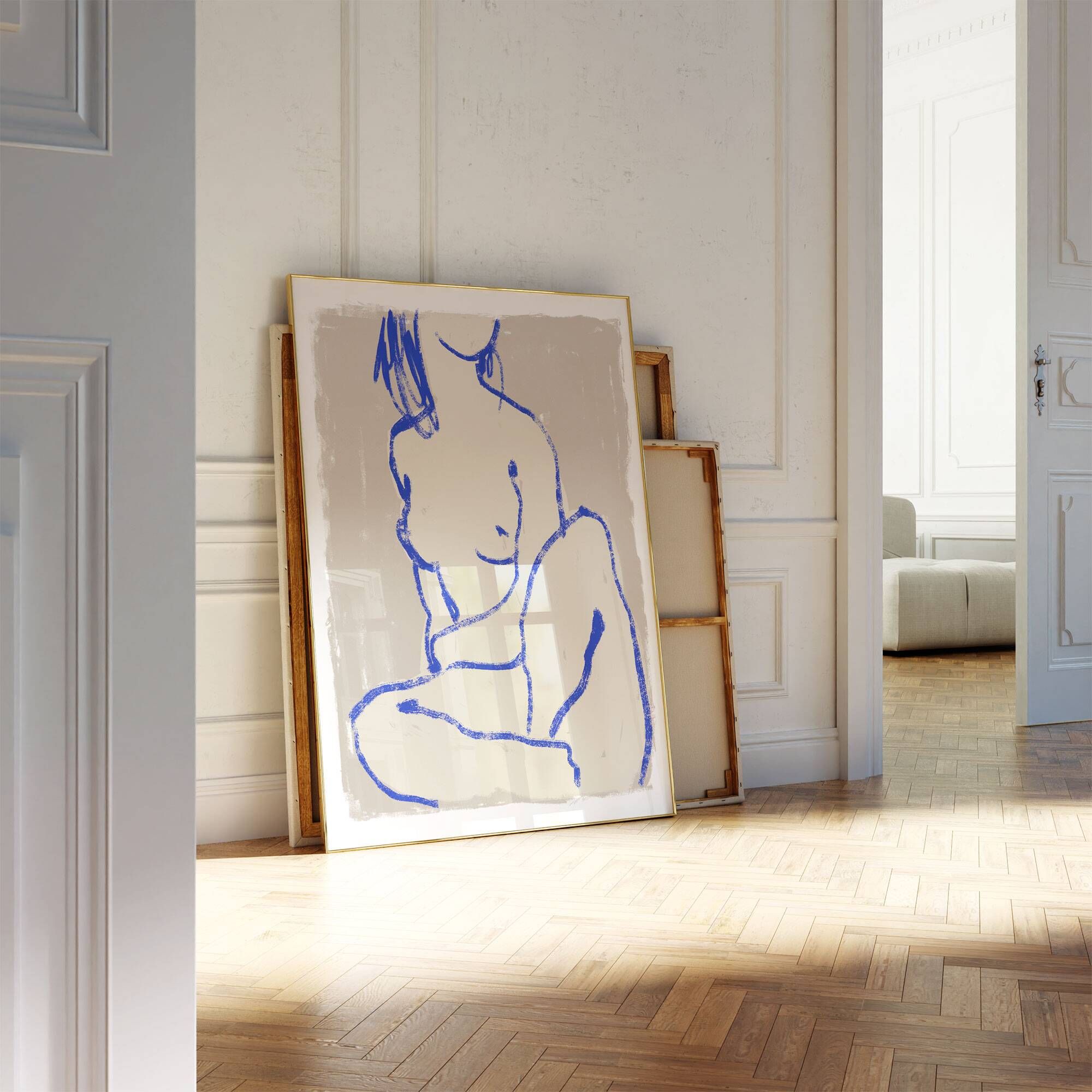 Impression giclée de figure féminine, 50x70cm