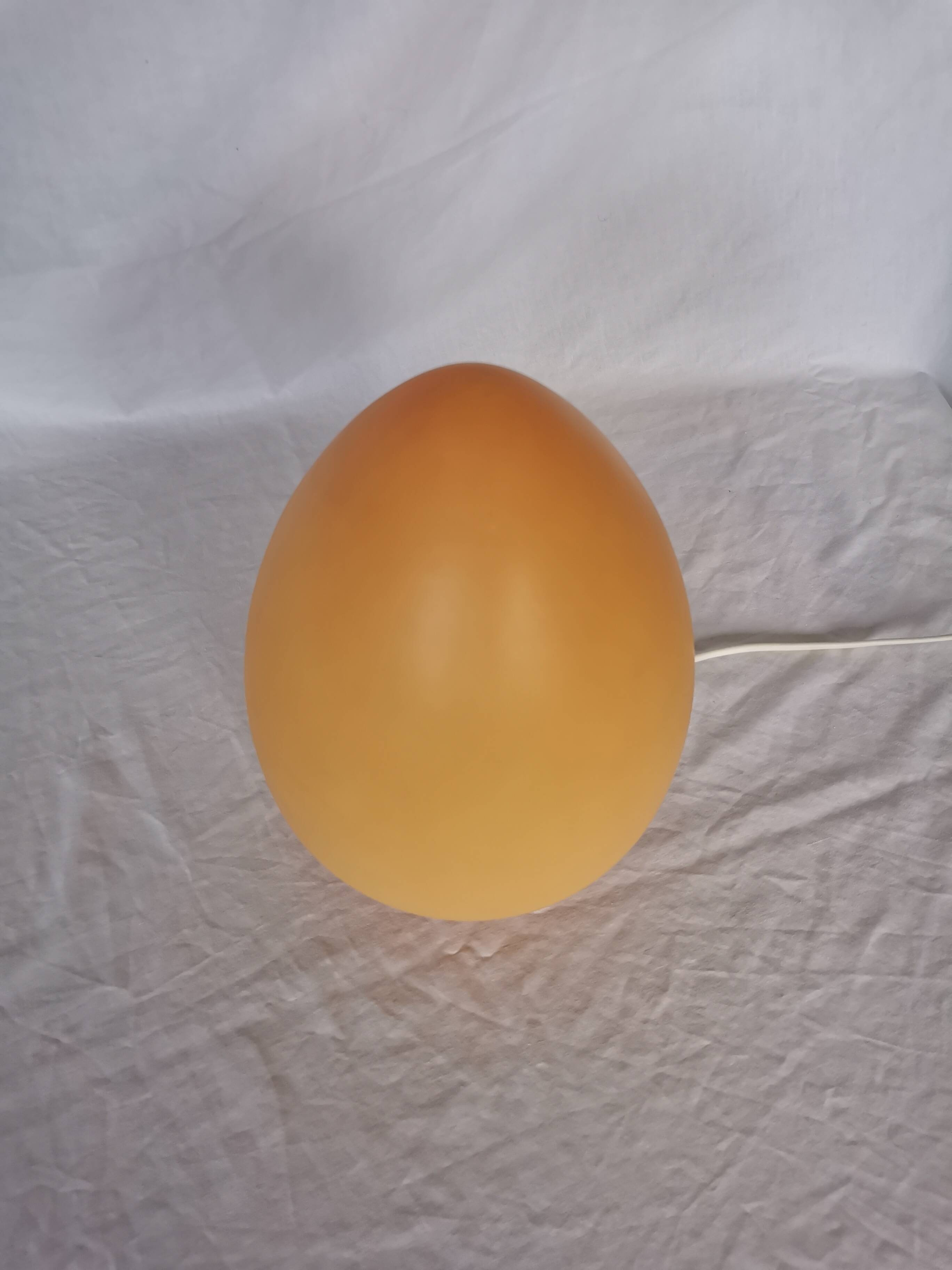 Egg lamp, Domec, France, 1970.