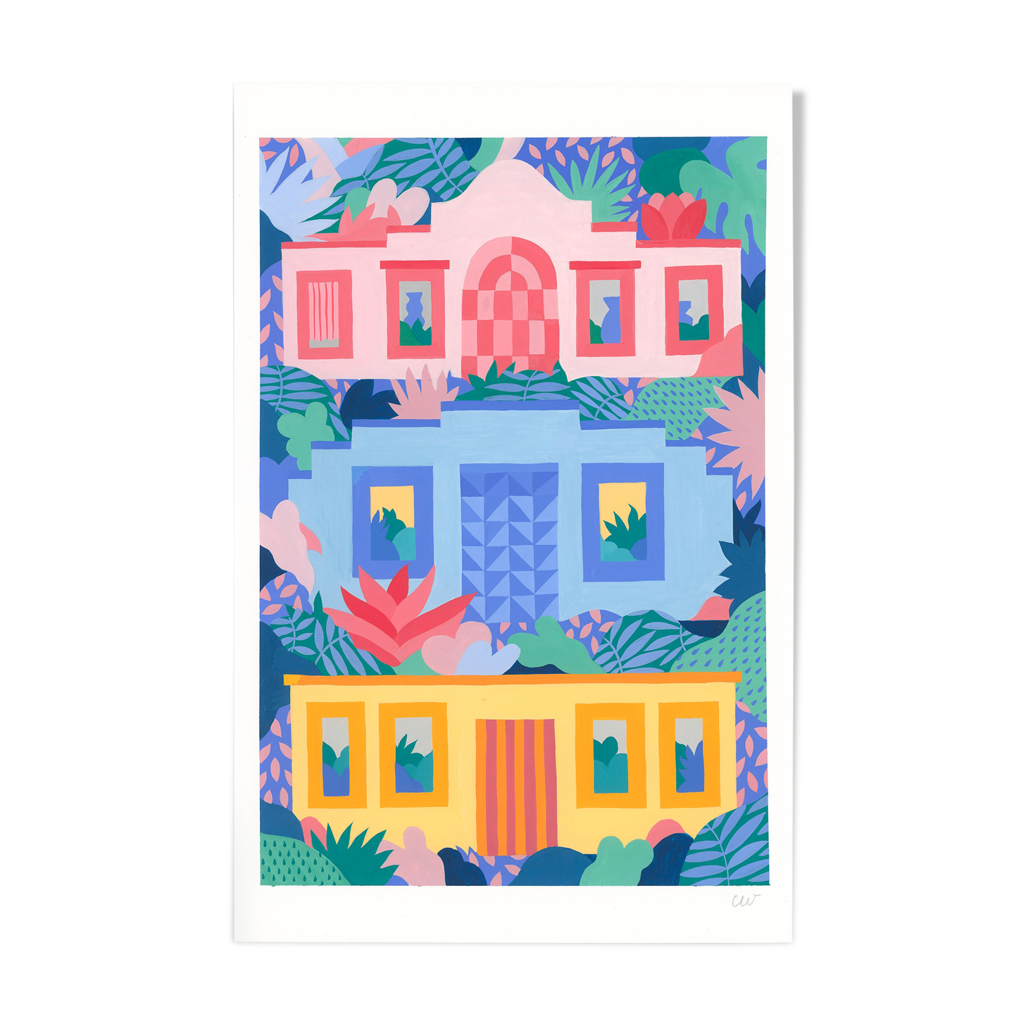 Original painting, haciendas