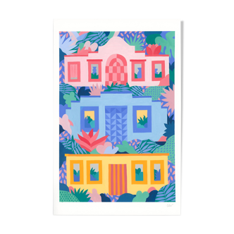 Original painting, haciendas