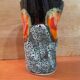 Vintage Vallauris vase "Sea Foam" Fat Lava