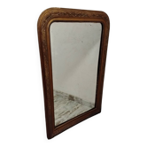 Antique Louis Philippe Style Stucco Mirror