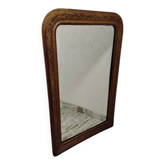 Antique Louis Philippe Style Stucco Mirror