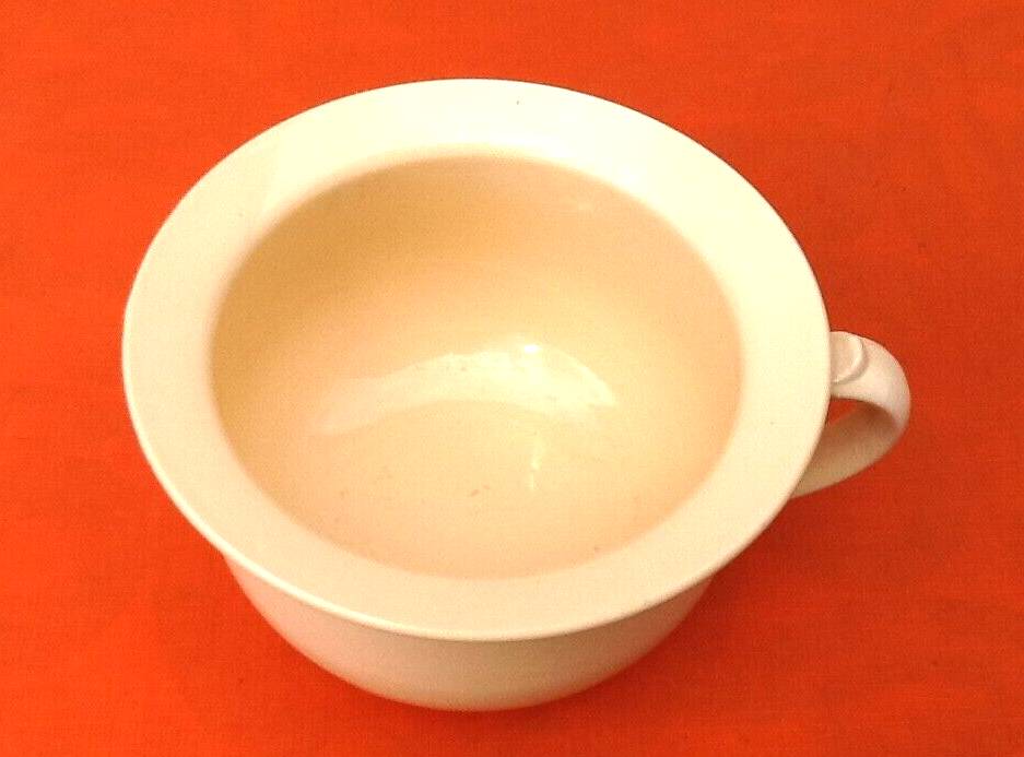 Half-porcelain plant pot Badonviller France