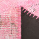 Tapis patchwork vintage soft pink 4x7 225x123cm