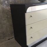 Gamma chest of drawers 3 drawers - space age 1980