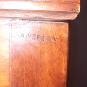 Louis XIV style commode in natural wood