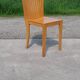 Set 4 - plywood beech dining chair Dutch design postmodern