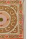 Vintage Turkish hand-knotted rug 126x138 cm