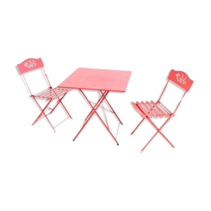 Salon de jardin deux