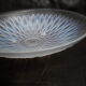 Dalhia opalescent glass cut
