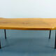 50s coffee table in solid cherry wood