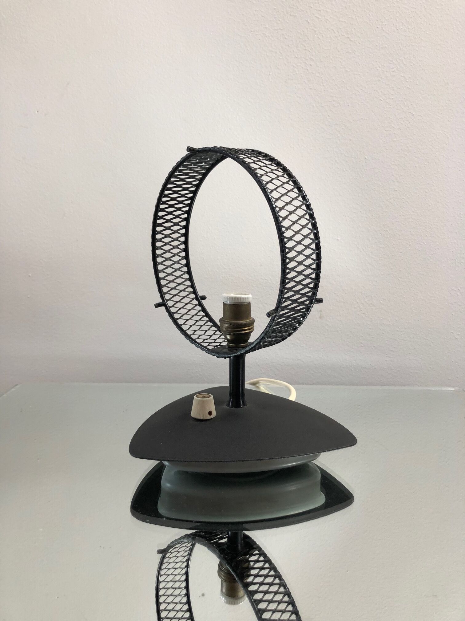 Tele-ambiance / Sonnenkind design lamp with dimmer, 1950s