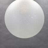 1970s Pendant Glass Light by Targetti , Italy