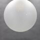 1970s Pendant Glass Light by Targetti , Italy