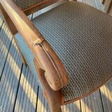 Antique Regency style armchair with complete restoration of the seat