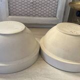 Lot de deux saladiers 2,5l en grès Vintage