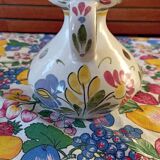 Keraluc vase in Quimper floral decor