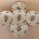 5 assiettes à cake "Réverbère fin" KG Lunéville