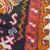 Vintage Moroccan tribal carpet 110x70 cm