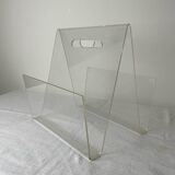 Vintage 70s newspaper rack