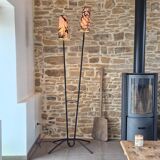 2-light floor lamp from the 1950s