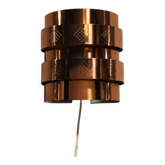 Wall lamp by Verner Shou for Coronell Elektro, Denmark, 70s.