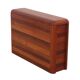 Teak newspaper holder, Danish design, 1970s, production: Denmark