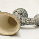 Dieulefit ceramic anthropomorphic candlestick or candlestick