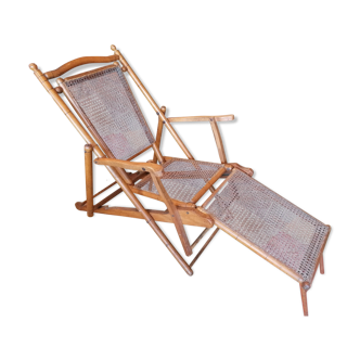 Ocean liner deck chaise longue