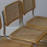 Set of 4 cesca chairs Marcel Breuer, 1970s