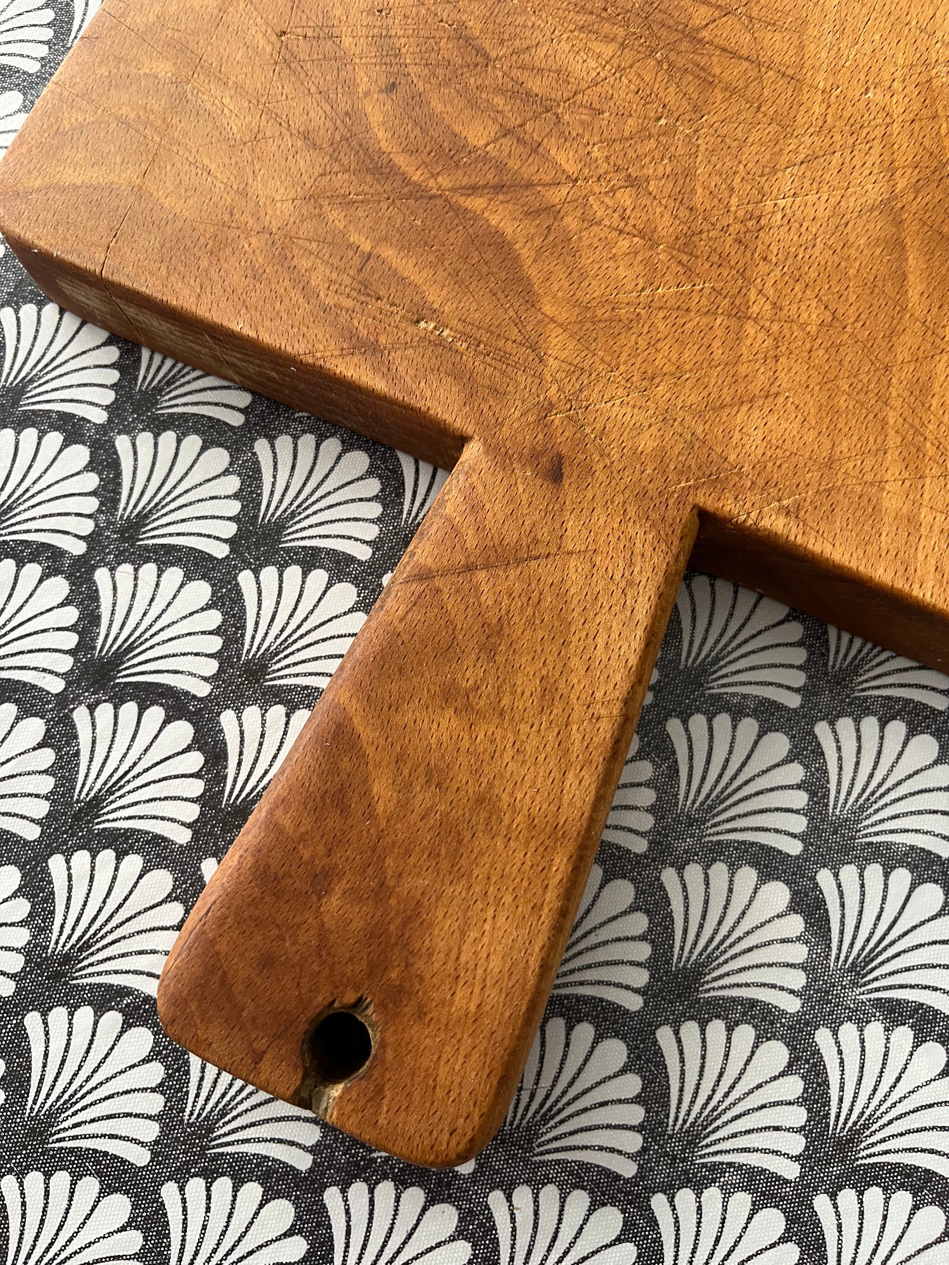 Old wooden cutting board