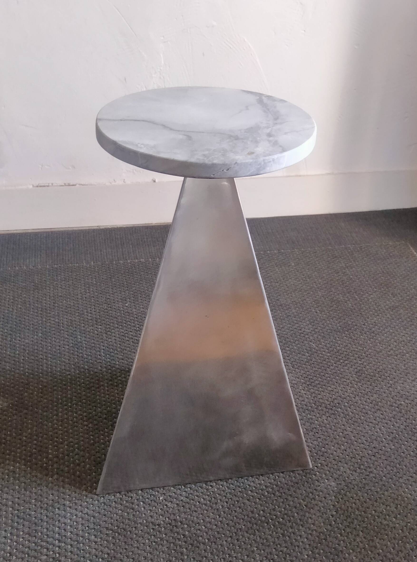 Steel and marble harness