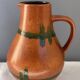 West German ceramic pitcher vase from the 1960s