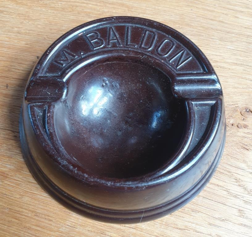 Bakelite ashtray 1930 M. Baldon