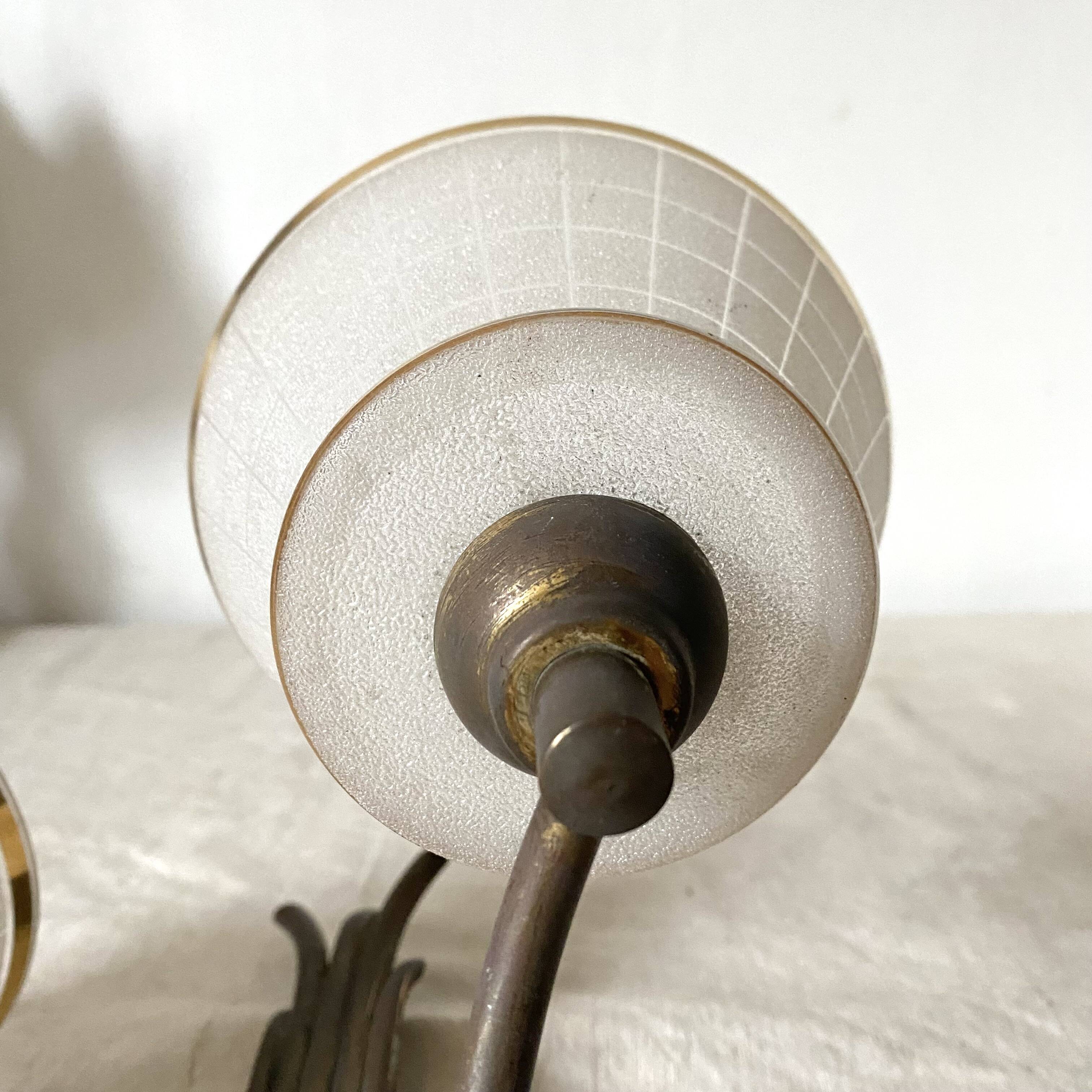 Double wall light, 2 lights, 30s -40s