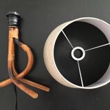 Rattan lamp