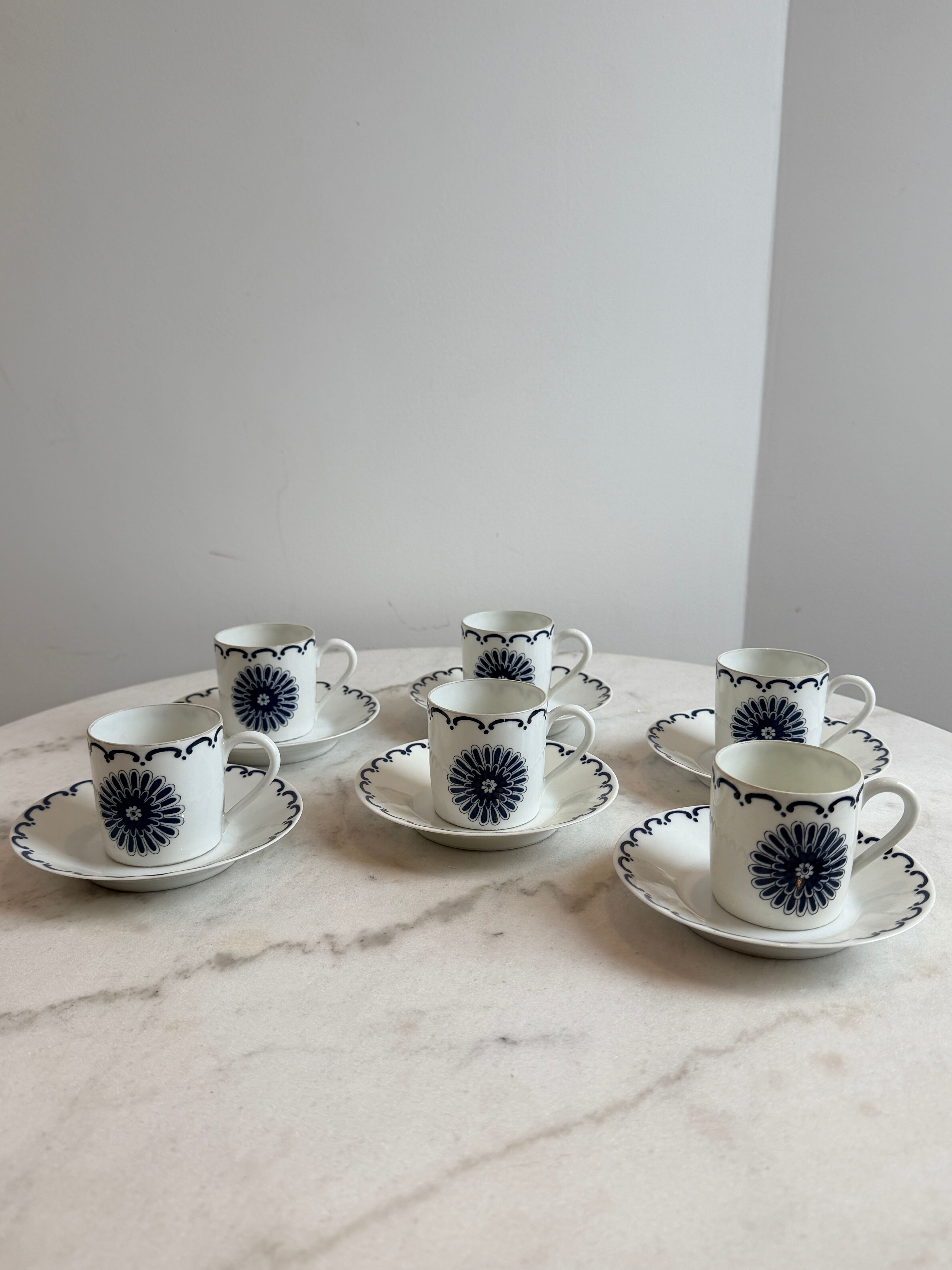 Limoges porcelain coffee service