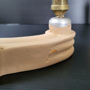 Pair of vintage 1940 plaster sconces