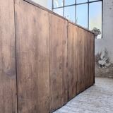 Enfilade display cabinet, solid oak, 1920.