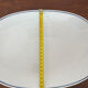Plat de service ovale  porcelaine de Paris