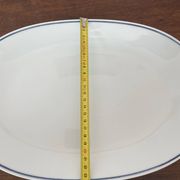 Oval serving dish porcelain from Paris