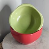 Colorful square bowls