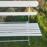Folding garden bench