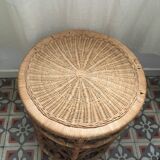 70s peacock table table