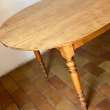 Table de ferme ovale